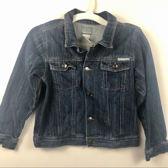 3/$25 FRED BARE AUSTRALIA UNISEX DENIM JACKET SZ 7 - Picture 4 of 13